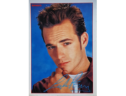 Luke Perry Музыкальные открытки, Original Music Card, винтажные почтовые открытки, Intpressshop