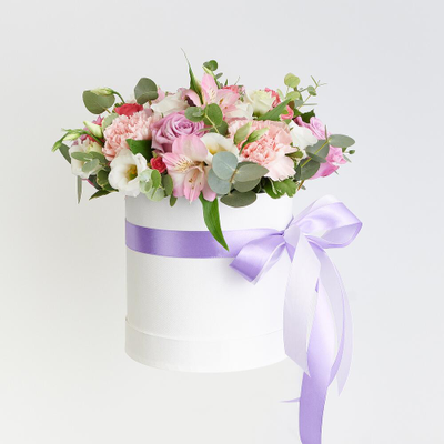 Шляпная коробка Rose&White