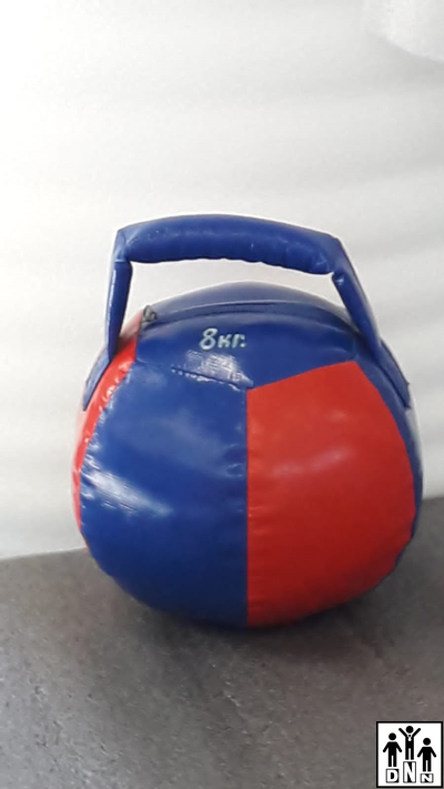 Гиря мягкая ГМБ8, 8 кг