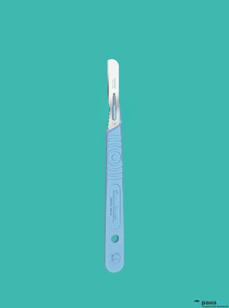 Скальпели Сванн-Мортон №14 (нержавеющая сталь)