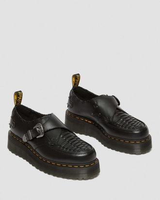 Туфли Dr.Martens Ramsey Smooth Platform Creepers Black