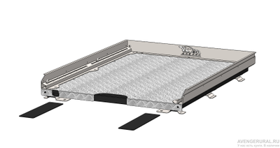 Платформа грузовая выкатная Ford F150 Raptor XIII (2014-2018).НЕ ПОДХОДИТ НА АВТО ПОСЛЕ РЕСТАЙЛИНГА. АВС-Дизайн