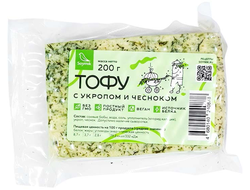 Тофу с укропом и чесноком, 200г (Соймик)