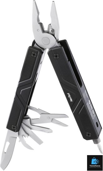 Мультитул Xiaomi NexTool Multifunction Knife с электроотверткой NE20213 (черный)