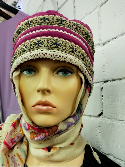 Повойник с ушками на платок