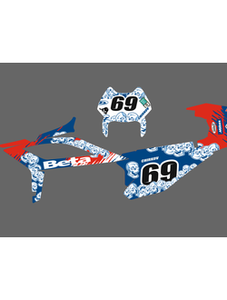 Наклейки на мотоцикл Beta RR 2020-2022 #1976