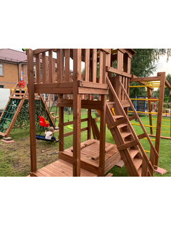 Модуль Выше Всех песочница ладушки с подиумом