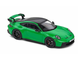 Масштабная модель Porsche 911 (992) GT3 2022 зеленый