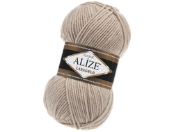 Lanagold (Alize) пряжа цвет № 05 бежевый