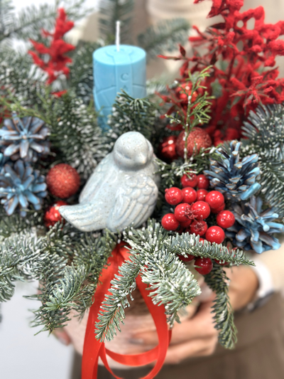 Новогодняя композиция № 1186