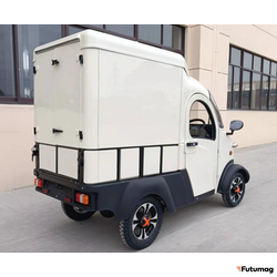 Квадрицикл грузовой GreenCamel Тендер X1200 Квадро (72V 2500W) кабина, BOX, понижающая 52 Ah