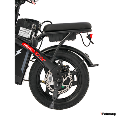 Электровелосипед Minako M1 Pro красный