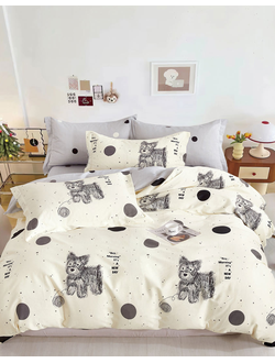 Постельное белье TANGO Twill сатин семейное 150x200x2 220x245x1 70x70x2 TPIG5-1936-70