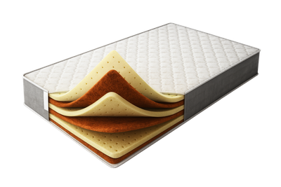 Матрас беспружинный, жесткий, из кокосовой койры и латекса -  Монолит Ультралайт