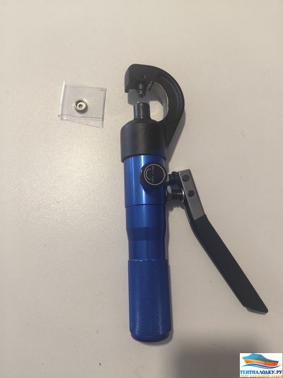 Ручной гидравлический пресс для установки кнопок DOT 15 мм усиленный в сумке