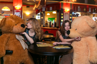 Мишка Нестор 2 метра белый (КИТАЙ)