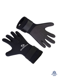 Перчатки неопреновые 5мм Scorpena Omega с кевларом р.XL
