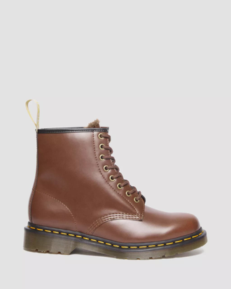 Ботинки Dr Martens Vegan 1460 Borg Lined Lace Up Boots
