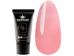 ПОЛИГЕЛЬ ДЛЯ НОГТЕЙ DESIGNER (peach N10) 30мл.-------- POLIGEL PENTRU UNGHII 30ml