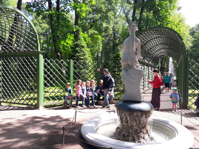 квест в летнем саду