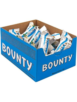 Шоколадные батончики Bounty мини 1кг