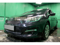 Защита радиатора KIA Ceed II 2015-2018 black низ