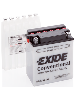 АККУМУЛЯТОР EXIDE Conventional EB12AL-A2 R+ 12AH 165А (EN)