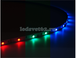 Светодиодная лента 12v-30led-7.2w-IP20 RGB SMD5050