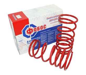 Пружины передние ФОБОС Спорт ВАЗ 2108-2110 занижение -50мм (2шт)