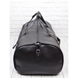 Кожаный портплед / дорожная сумка Milano black 
(арт. 4035-01)