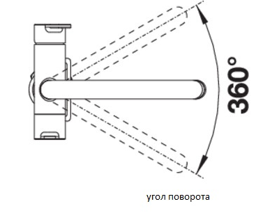 Смеситель Blanco TRIMA