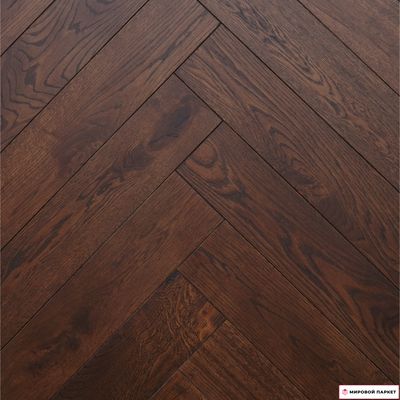 Инженерная доска Spil Floors Brown Collection Дуб Рустик B9 1-полосная с фаской шип-паз лак/масло