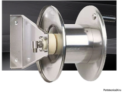 Барабан ручной для рукава 20м. 1/2" (кр.)  1/2"ш. 1/2"ш. 600 бар.