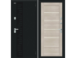 Thermo Техно Декор Букле черное/Cappuccino Veralinga