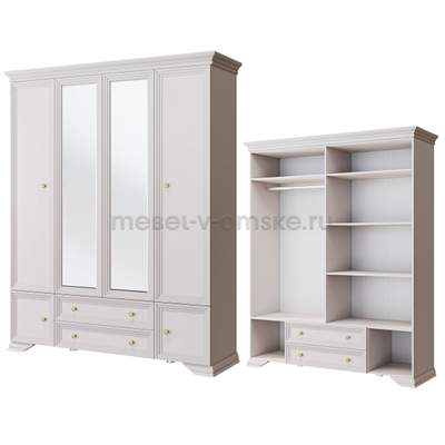 Шкаф Орландо ШР-4 с зеркалом