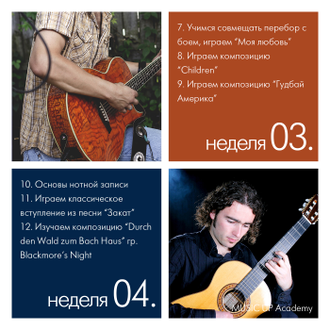 Гитара. Продвижение (продвинутый уровень)