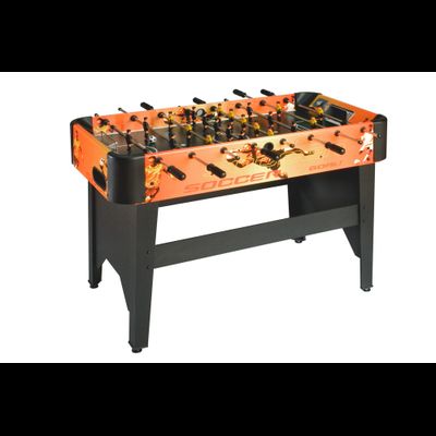 Настольный футбол (кикер) «Amsterdam» (120х61х84, оранжево-черный)