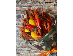 Букет из раков Ботвабукет