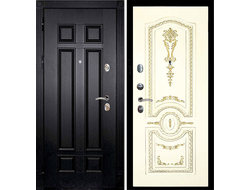 Дверь утепленная с панелью Смальта 11