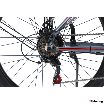 Электровелосипед WHITE SIBERIA CAMRY ALLROAD 500W матовый черный