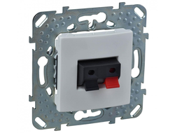 АУДИОРОЗЕТКА UNICA SCHNEIDER ELECTRIC, ЦВЕТ - БЕЛЫЙ