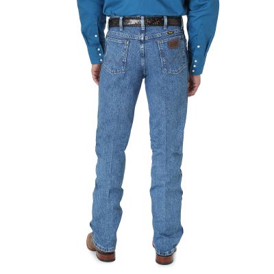Джинсы 36MWZ Wrangler® Premium Performance™ Cowboy Cut® узкий крой [стираные]