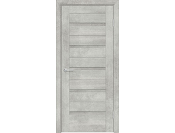 Дверь ЭкоСтиль 7 Лофт серый бетон, глухое полотно