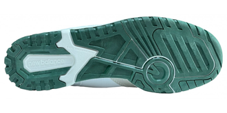 New Balance 550 White Team Forest Green