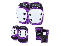 Купить комплект защиты 187 Killer Pads (NEON PURPLE) в Иркутске