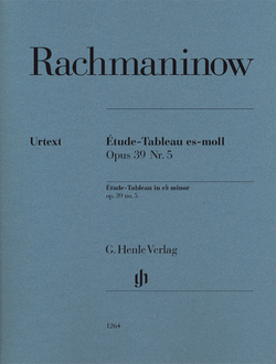 Rachmaninoff, Sergei ?tude-Tableau es-Moll op.39,5 f?r Klavier