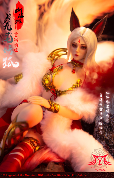 Кицунэ, девятихвостая лиса - КОЛЛЕКЦИОННАЯ ФИГУРКА 1/6 Fox goblin (YMT087A) - YMTOYS