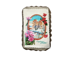 Тульский Пряник "8 марта"  с декором и повидлом  250 гр.