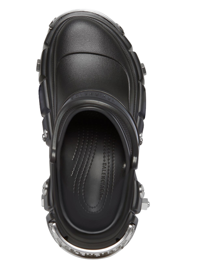 Balenciaga Hardcrocs Mule In Black