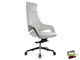 Кресло Aura FK005-A Белый (6207) натуральная кожа